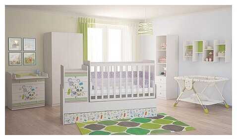 Пеленальный комод Polini kids Simple 1580 фотография 2