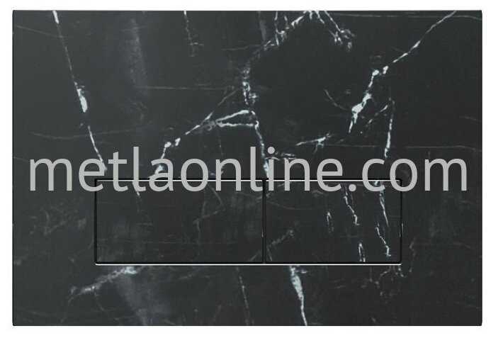 Клавиша смыва IDDIS On-X 001 черный мрамор ONX01B0i77 фотография 7