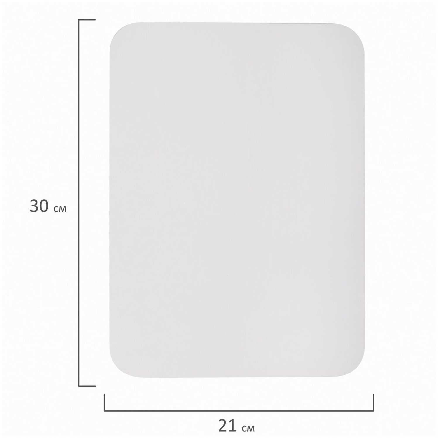 Доска на холодильник магнитно-маркерная 30х21см с маркером, магнитом и салфеткой, BRAUBERG, 237846 фотография 10