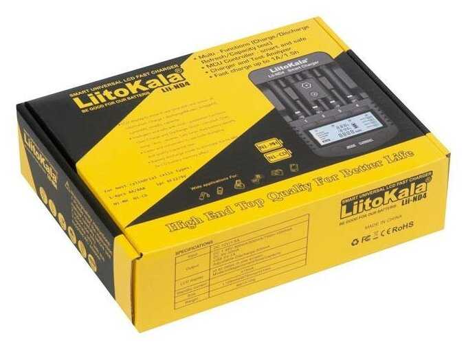 Зарядное устройство LiitoKala Lii-ND4 фотография 6