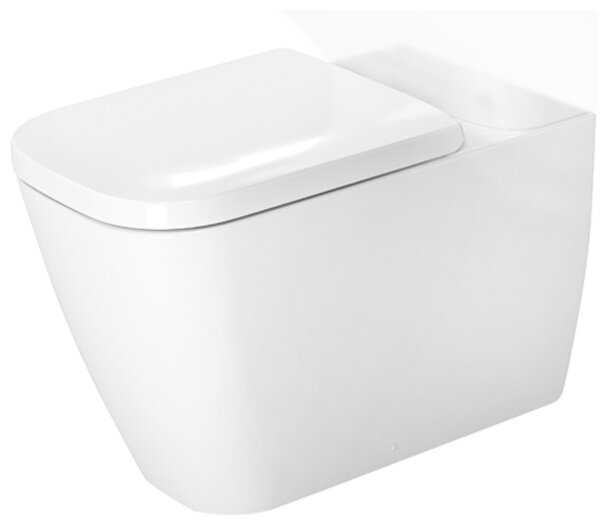 Чаша унитаза напольная DURAVIT Happy D.2 213409 с горизонтальным выпуском