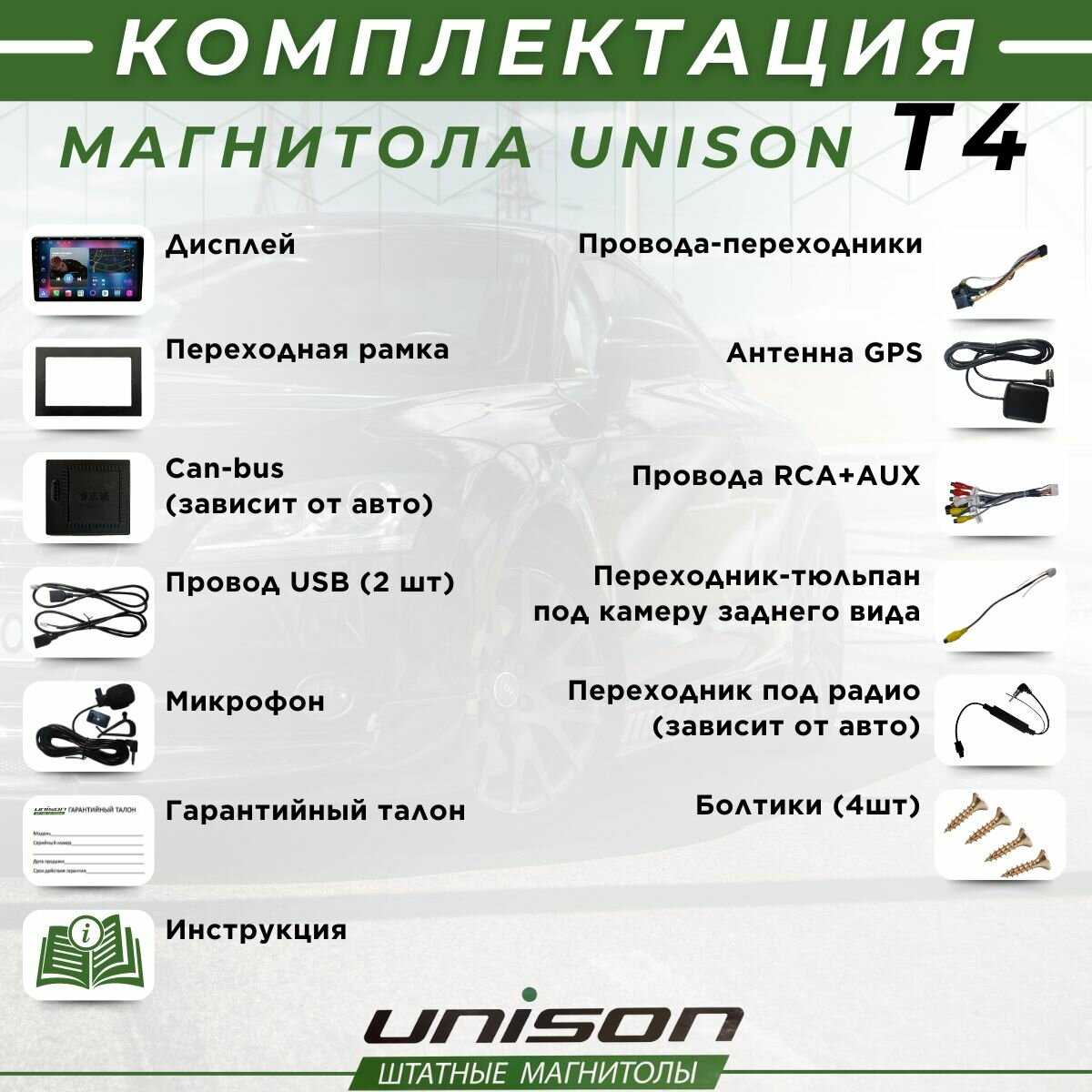 Штатная магнитола Peugeot UNISON (017-09A1) фотография 2