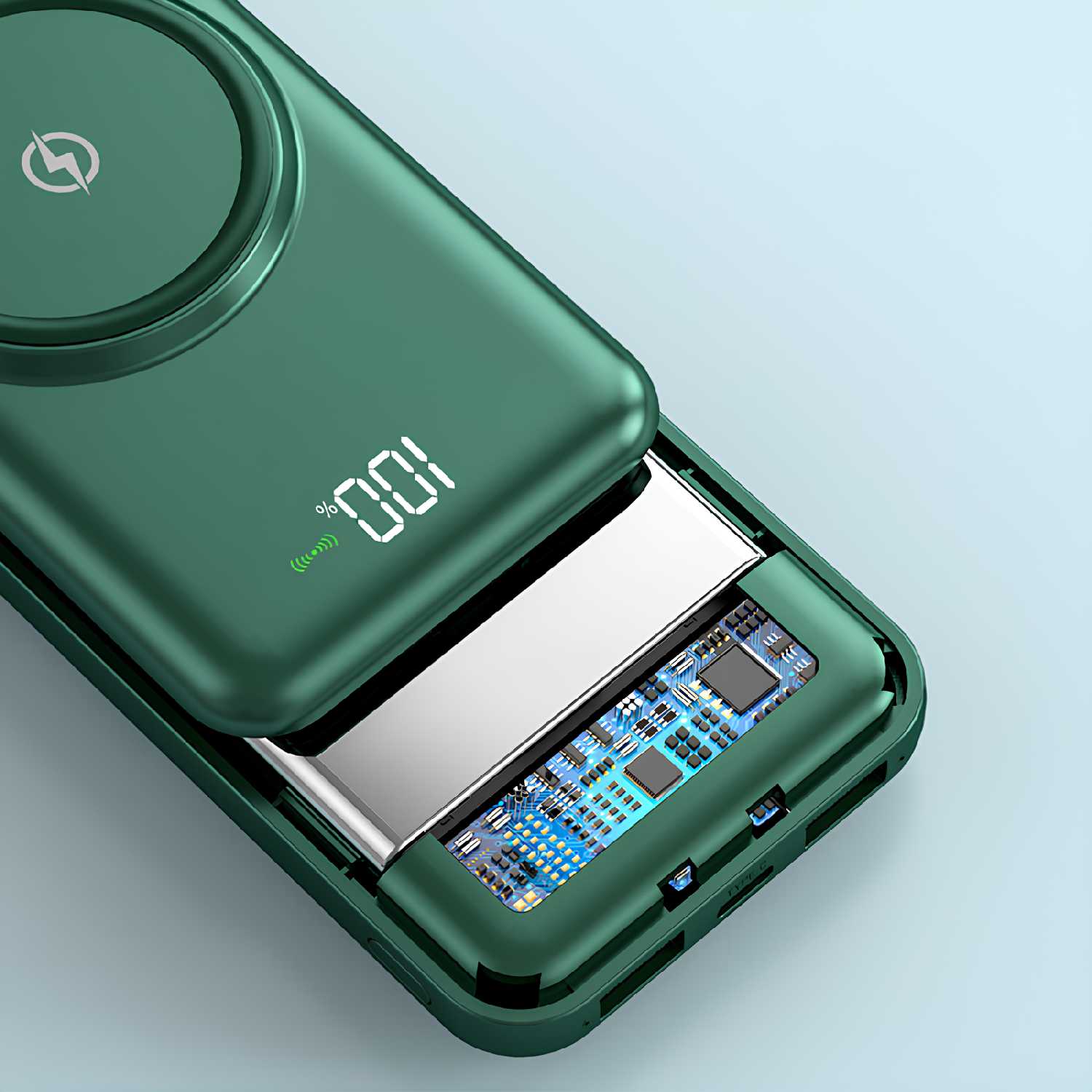 Внешний аккумулятор Повербанк (30000 mAh) фотография 7