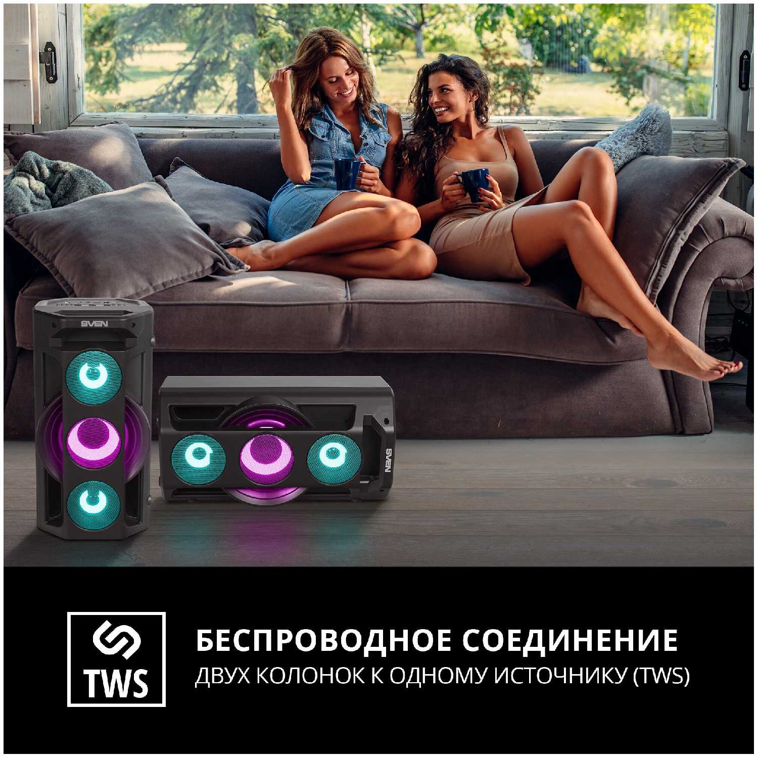 Портативная акустика SVEN PS-680 фотография 3
