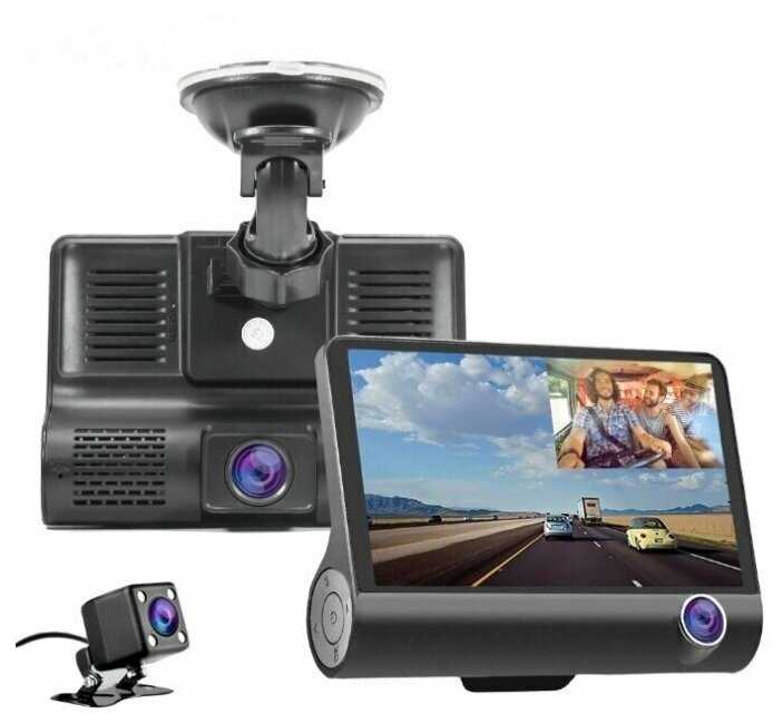 Автомобильный видеорегистратор Car DVR WDR Full HD 504 фотография 4