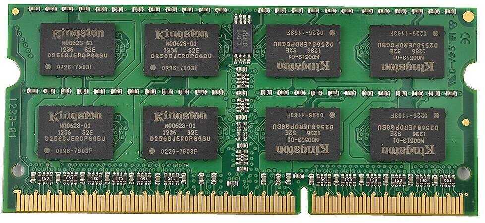Оперативная память Kingston 4 ГБ DDR3 SODIMM (KVR16S11/4) фотография 10