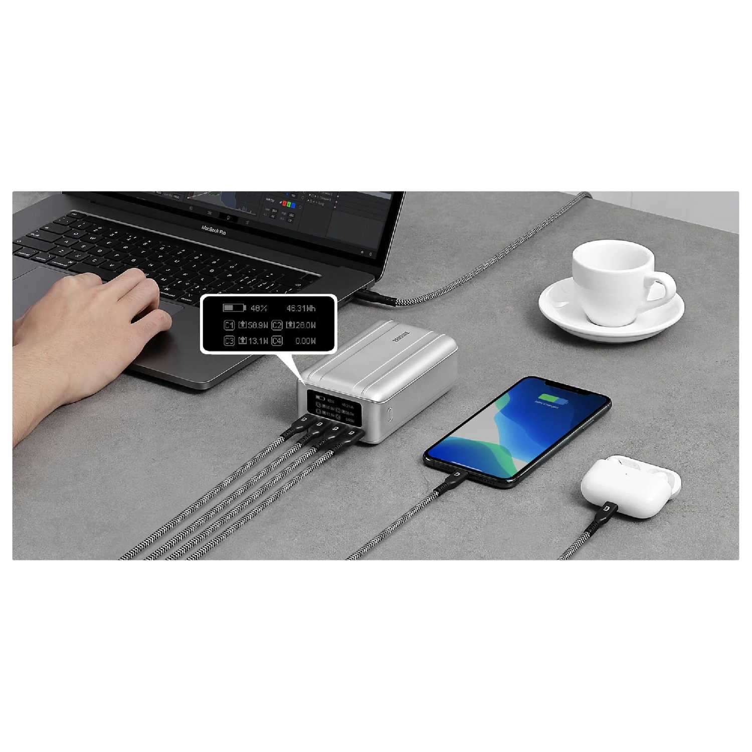 Дополнительный аккумулятор Zendure SuperTank Pro 26800 mAh фотография 9