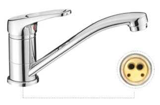 Смеситель для кухни (мойки) Accoona H50 A5250, рычажный фотография 1