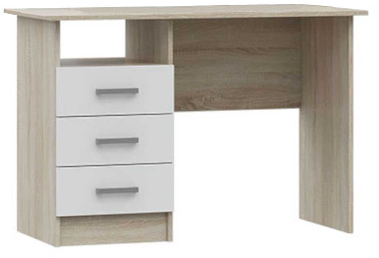 Стол Миф Мартина белый / дуб сонома хх см