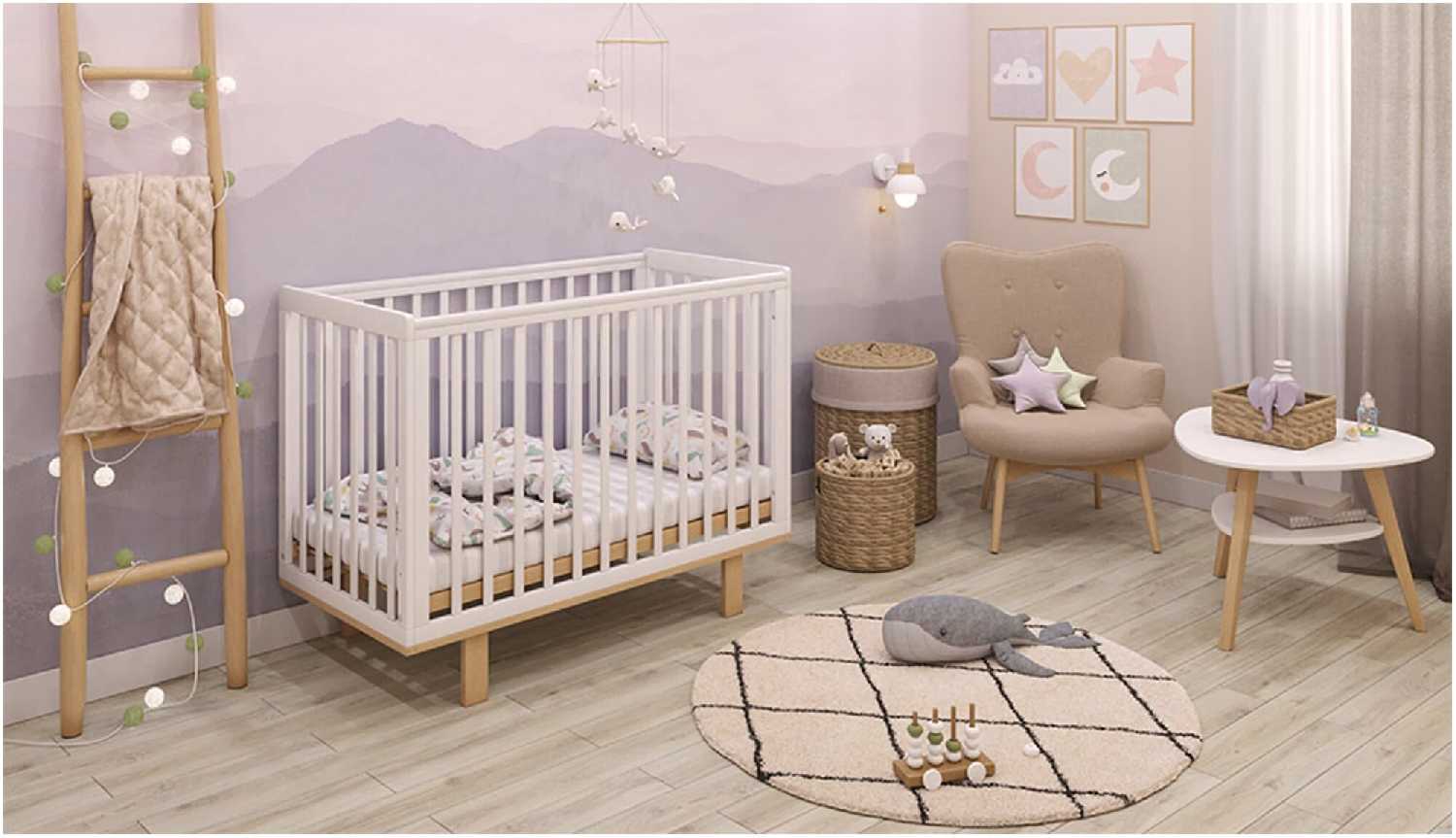 Классическая кроватка Polini Kids Simple 340 фотография 3