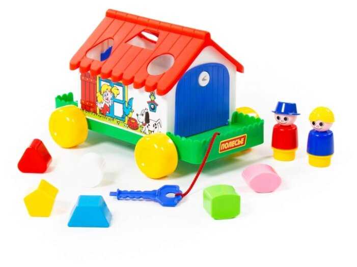 Каталка-игрушка Полесье Игровой дом 6202