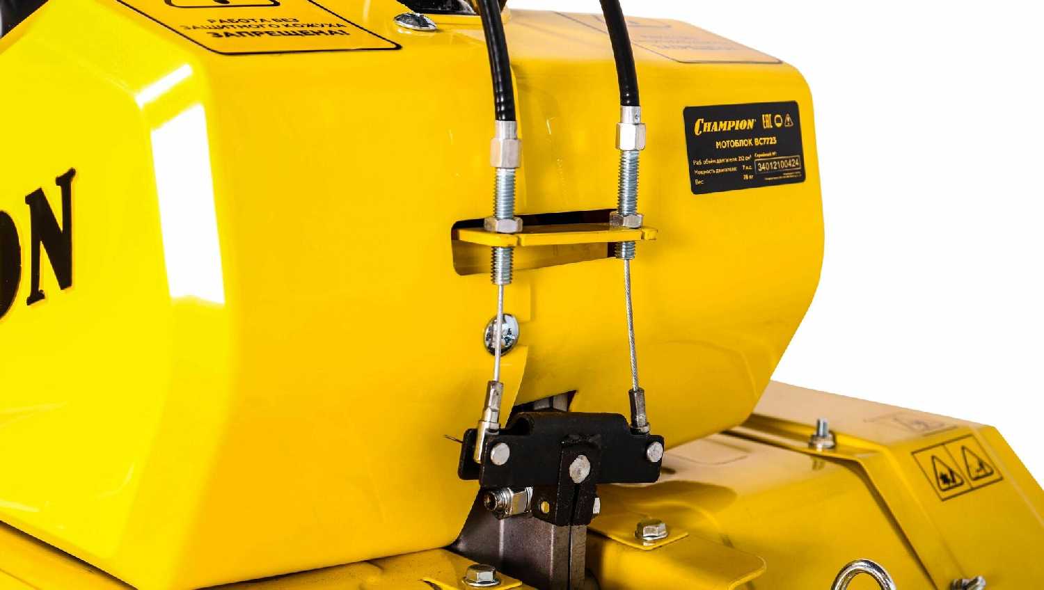 Мотоблок бензиновый Champion ВС7723 фотография 11