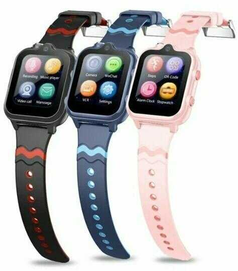 Детские смарт часы Smart Baby Watch D35 4G, Wi-Fi, с кнопкой SOS, GPS геолокацией, видеозвонком и прослушкой фотография 2