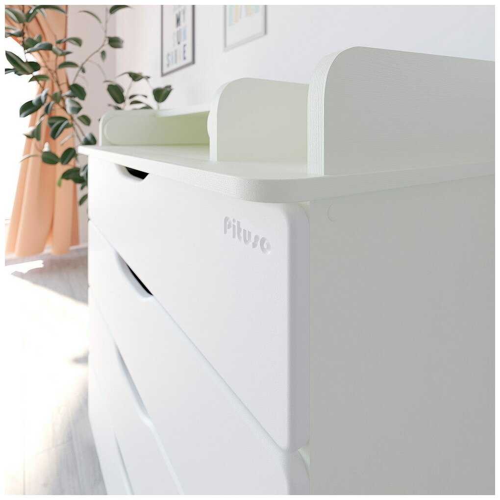 Пеленальный комод Pituso Wood 80/4 фотография 9