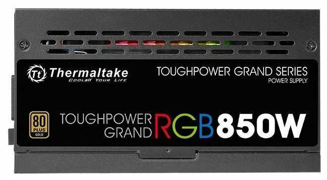 Блок питания Thermaltake Toughpower Grand RGB Gold (Fully Modular) 850W фотография 3