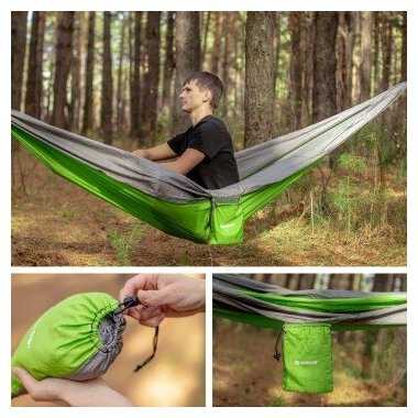 Кресла, стулья, шезлонги Nisus Гамак без планок 140х260см нейлон 210T NISUS (N-DC-019) фотография 6