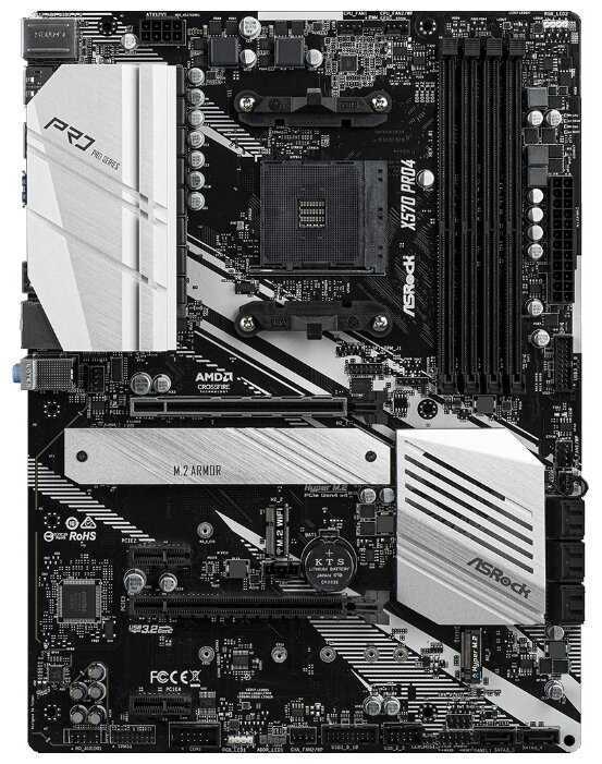 Материнская плата ASRock X570 Pro4