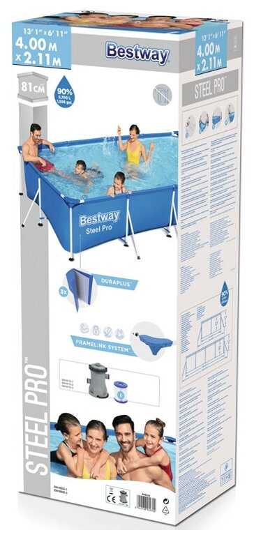 Бассейн Bestway Steel Pro (56044/56405) фотография 17