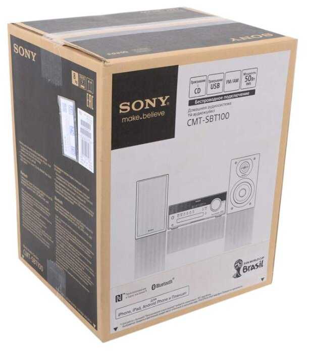 Музыкальный центр Sony CMT-SBT100 фотография 5