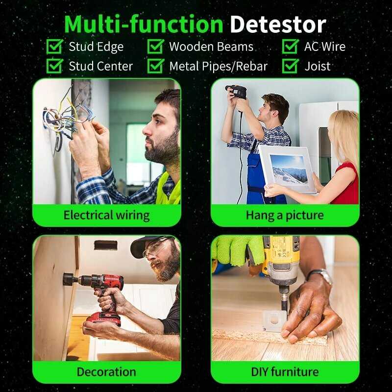 Детектор скрытой проводки QT160 фотография 10