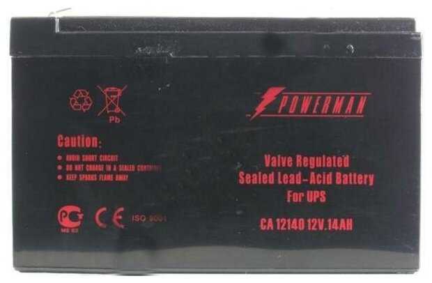 Аккумуляторная батарея Powerman CA12140 фотография 2