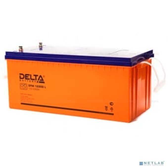 Аккумуляторная батарея DELTA Battery DTM 12200 L (12В) фотография 3