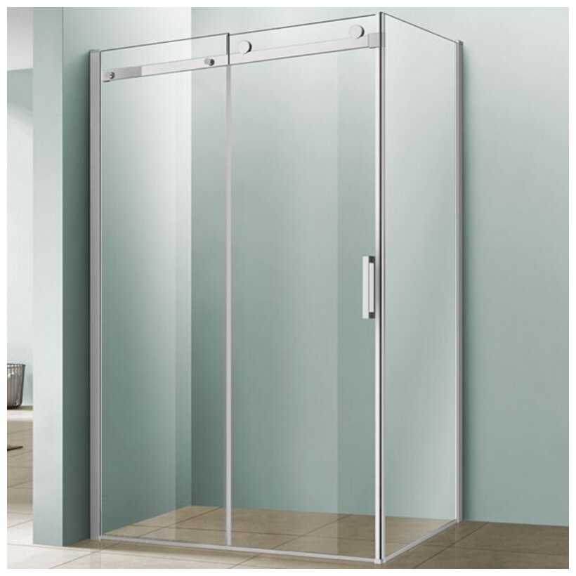 Душевой уголок Vincea Como VSR-1C9014CL 140х90х195 профиль хром, стекло прозрачное