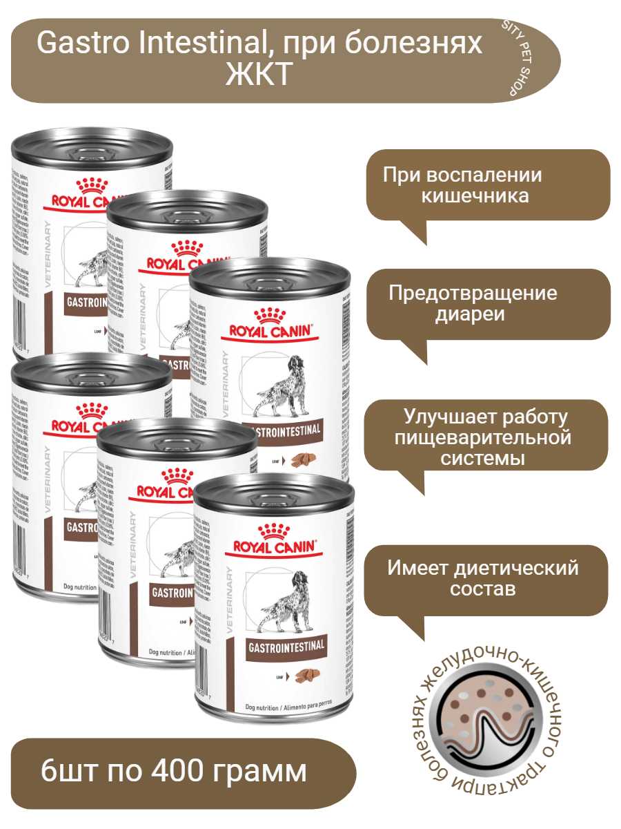 Корм для собак Royal Canin Gastro Intestinal фотография 6