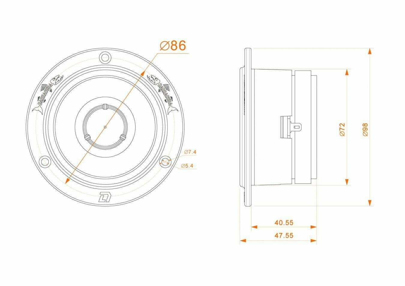 Динамики DL Audio Barracuda Tweeter SE фотография 7