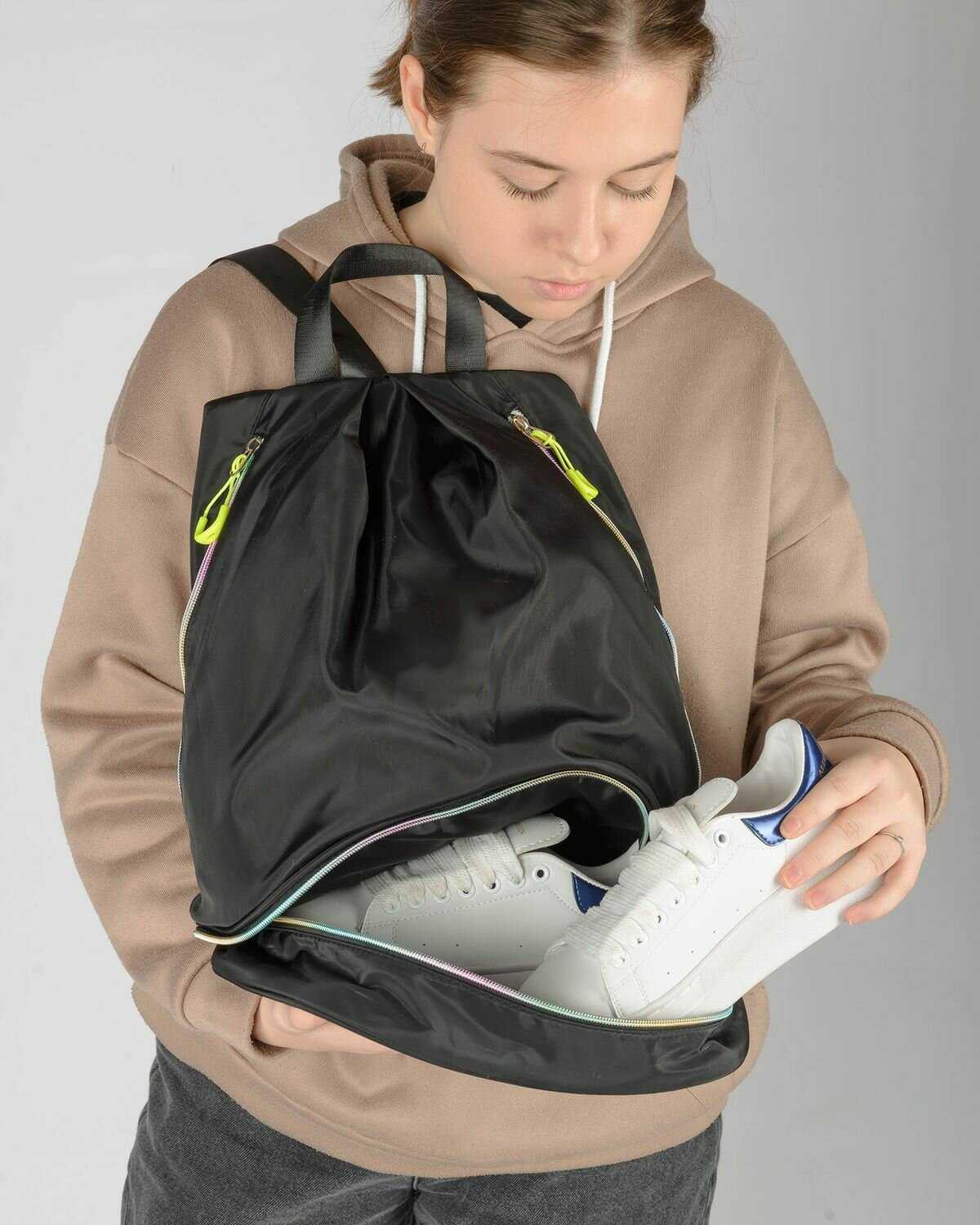 Спортивный рюкзак JAVI Спортивный рюкзак с отделением для обуви JAVI фотография 8