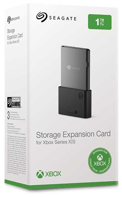 Seagate Карта памяти Storage Expansion Card 1 ТБ для Xbox Series X|S (STJR1000400) фотография 1