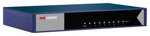 Коммутатор Hikvision DS-3E0508D-E L2, Unmanaged, 8 Gigabit RJ45 ports фотография 3