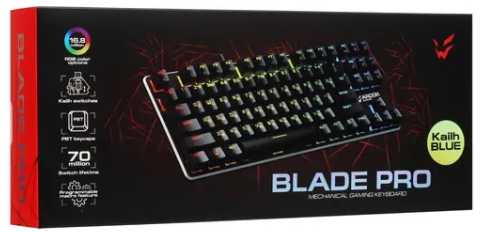 игровая механическая клавиатура ARDOR GAMING Blade PRO (Kailh Blue) фотография 3