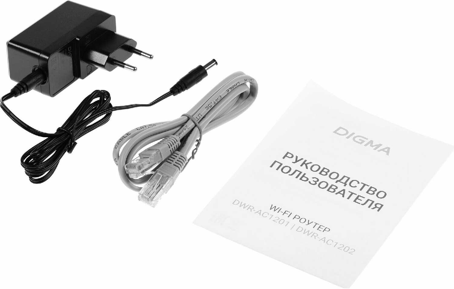 Роутер беспроводной Digma DWR-AC1201 AC1200 (DWR-AC1201) фотография 5