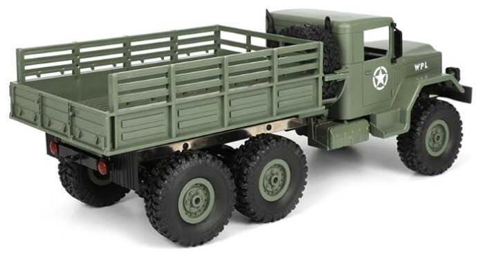 Грузовик WPL Army Truck RTR (WPLB-16), 1:16, 40 см фотография 2