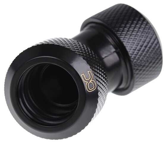 Фитинг Alphacool Eiszapfen 16 mm HardTube 45 L Rotatable G 1/4 (17505) фотография 2