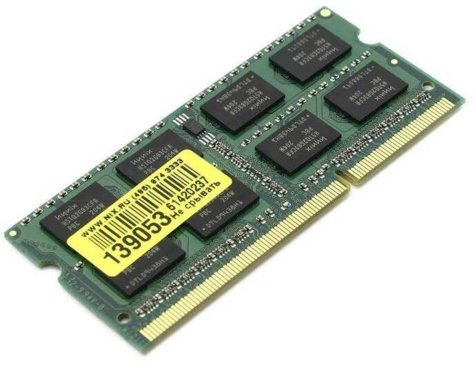 Оперативная память Kingston 4 ГБ DDR3 SODIMM (KVR16S11/4) фотография 7
