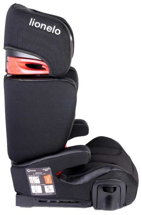 Автокресло группа 2/3 (15-36 кг) Lionelo Hugo Leather Isofix фотография 9