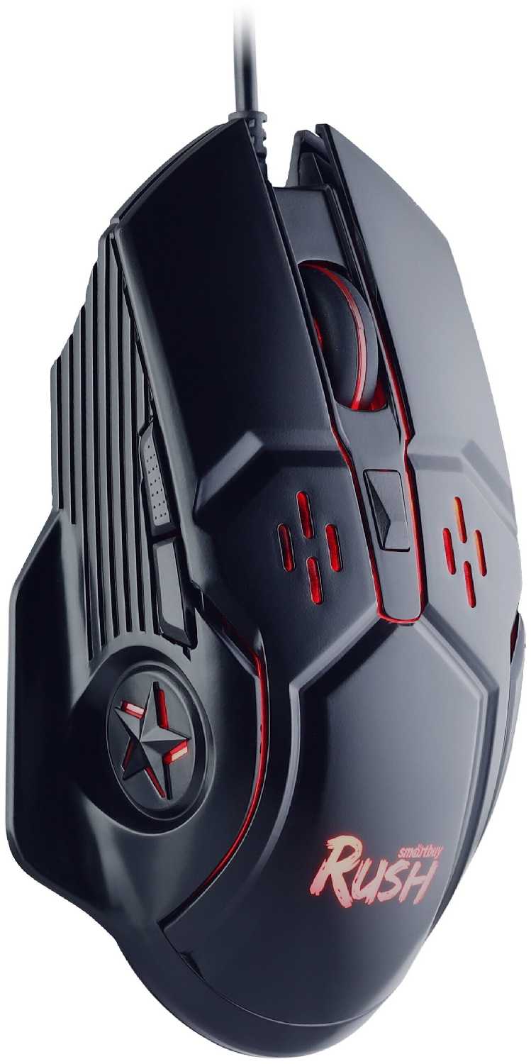 Мышь игровая проводная Smartbuy RUSH Zvezda черная (SBM-915G-K) фотография 2