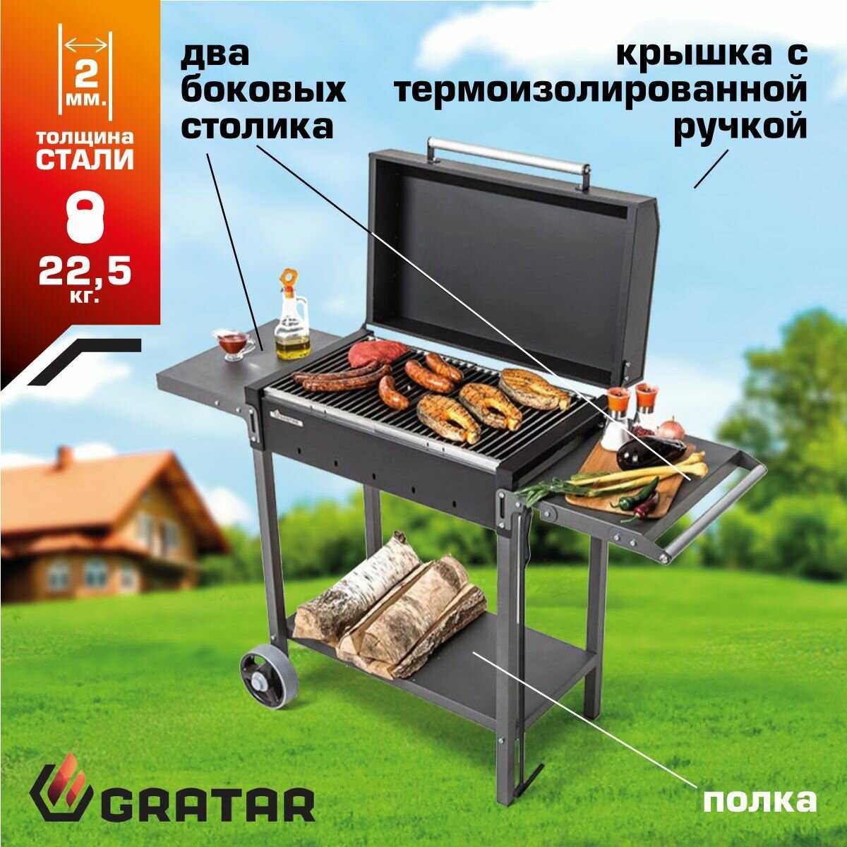 Гриль-барбекю Gratar МАН 203 фотография 8