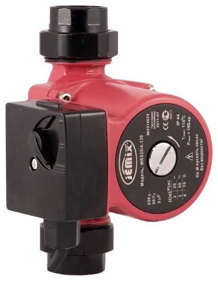 Циркуляционный насос JEMIX WRS 25/4-130 (70 Вт) фотография 1