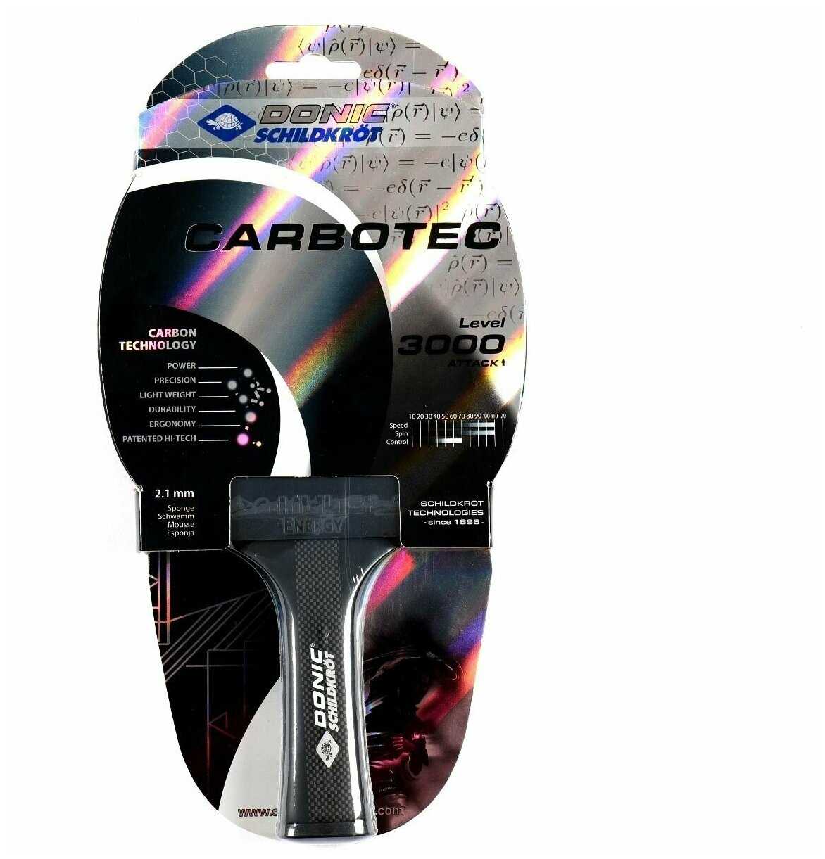 Ракетки для настольного тенниса Donic-Schildkroet Carbotec 3000 фотография 15