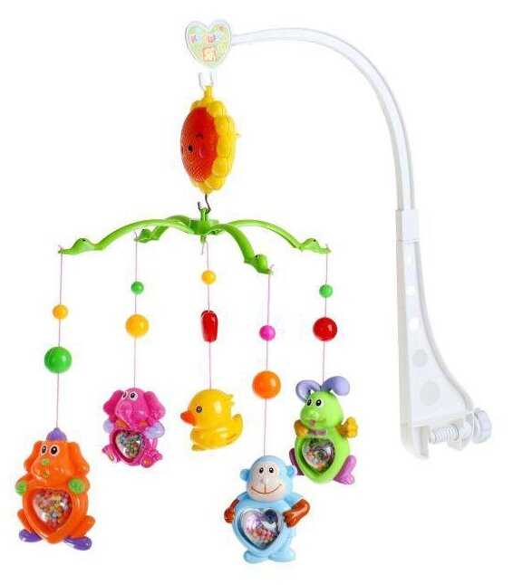 Механический мобиль Крошка Я Солнышко. Зоопарк 694022