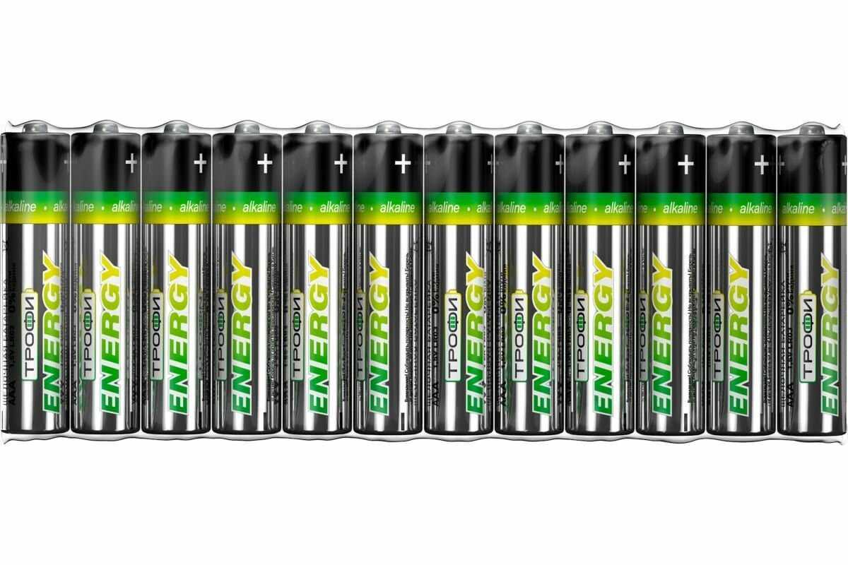Батарейка алкалиновая Трофи Трофи Eco (LR03-12S) фотография 2