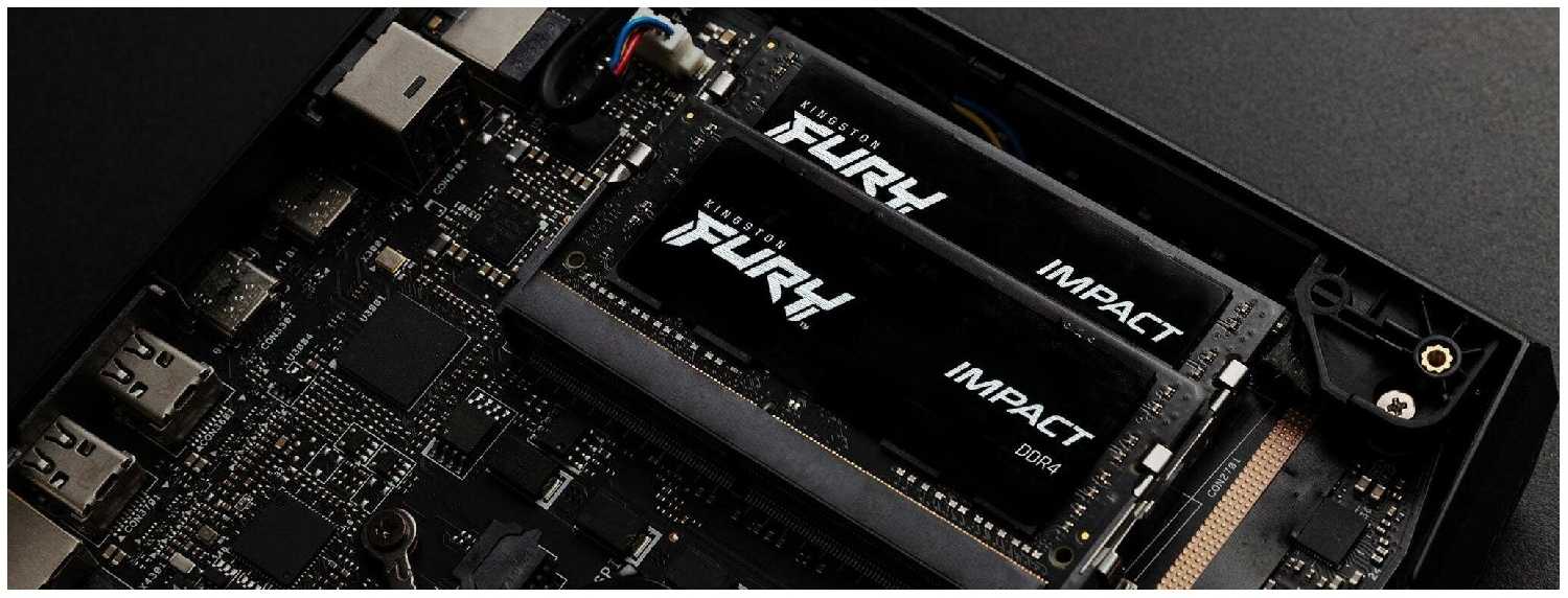 Оперативная память для ноутбука Kingston FURY Impact SO-DIMM 16Gb DDR3L 1866 MHz KF318LS11IBK2/16 фотография 2