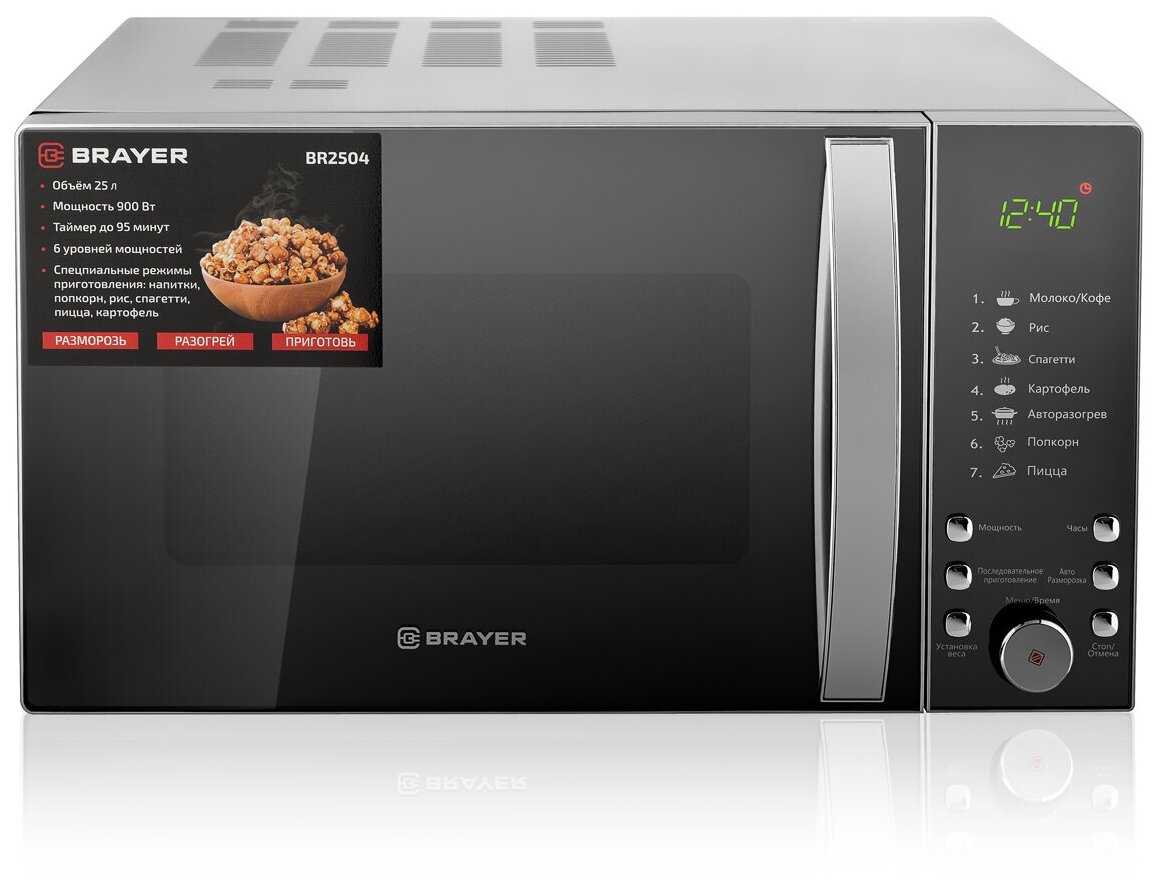 Микроволновая печь BRAYER BR2500 фотография 2