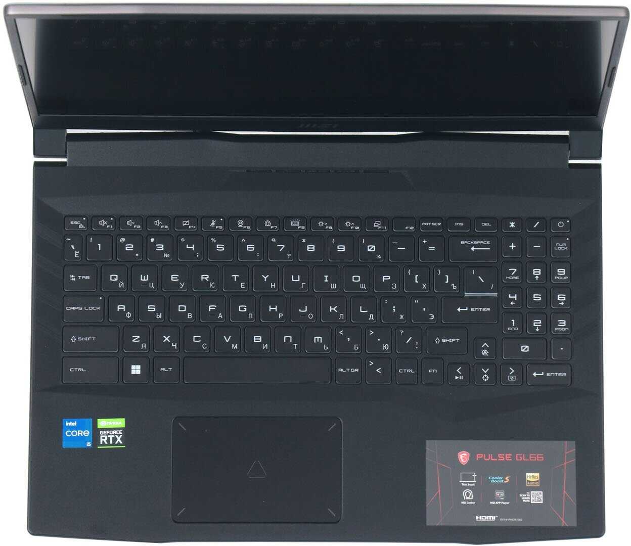 Ноутбук MSI Pulse GL66 12UDK Core i5-12500H 15.6