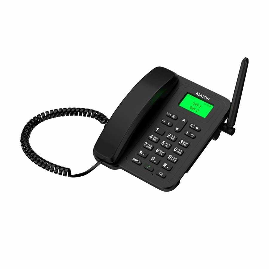 Стационарный телефон с SIM-картой Maxvi RT-01 фотография 1