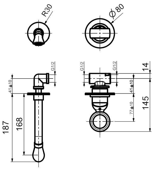 Смеситель Webert OA830606 фотография 1