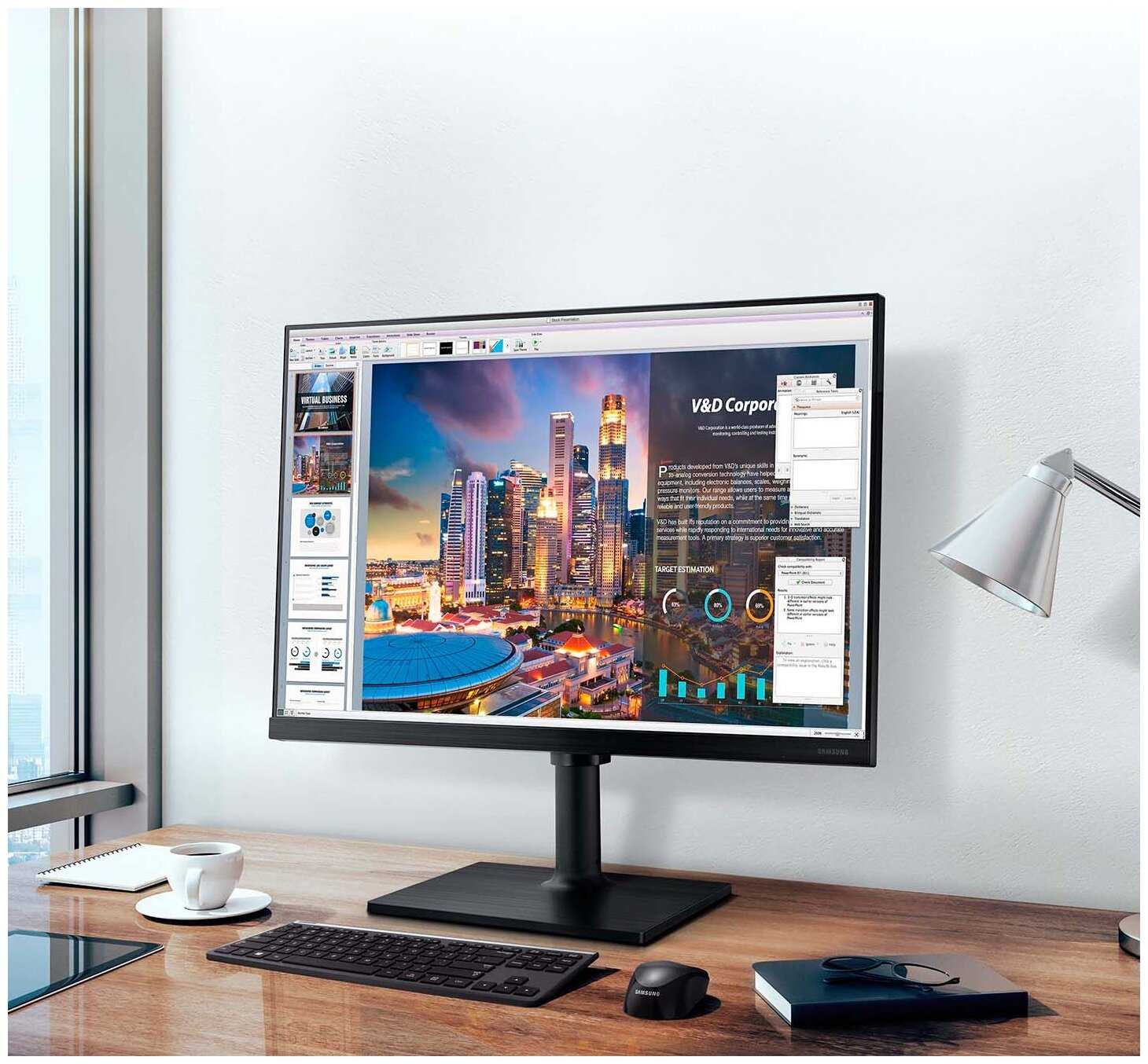 Монитор Samsung F24T450FZI фотография 15